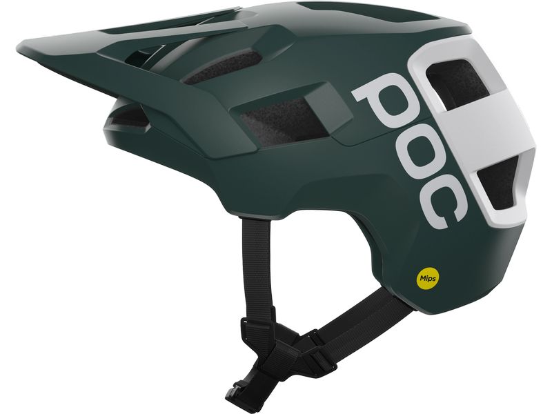 POC Helm Kortal Race MIPS Grün Matt/Weiss Matt, M-L E-Bike Helm
