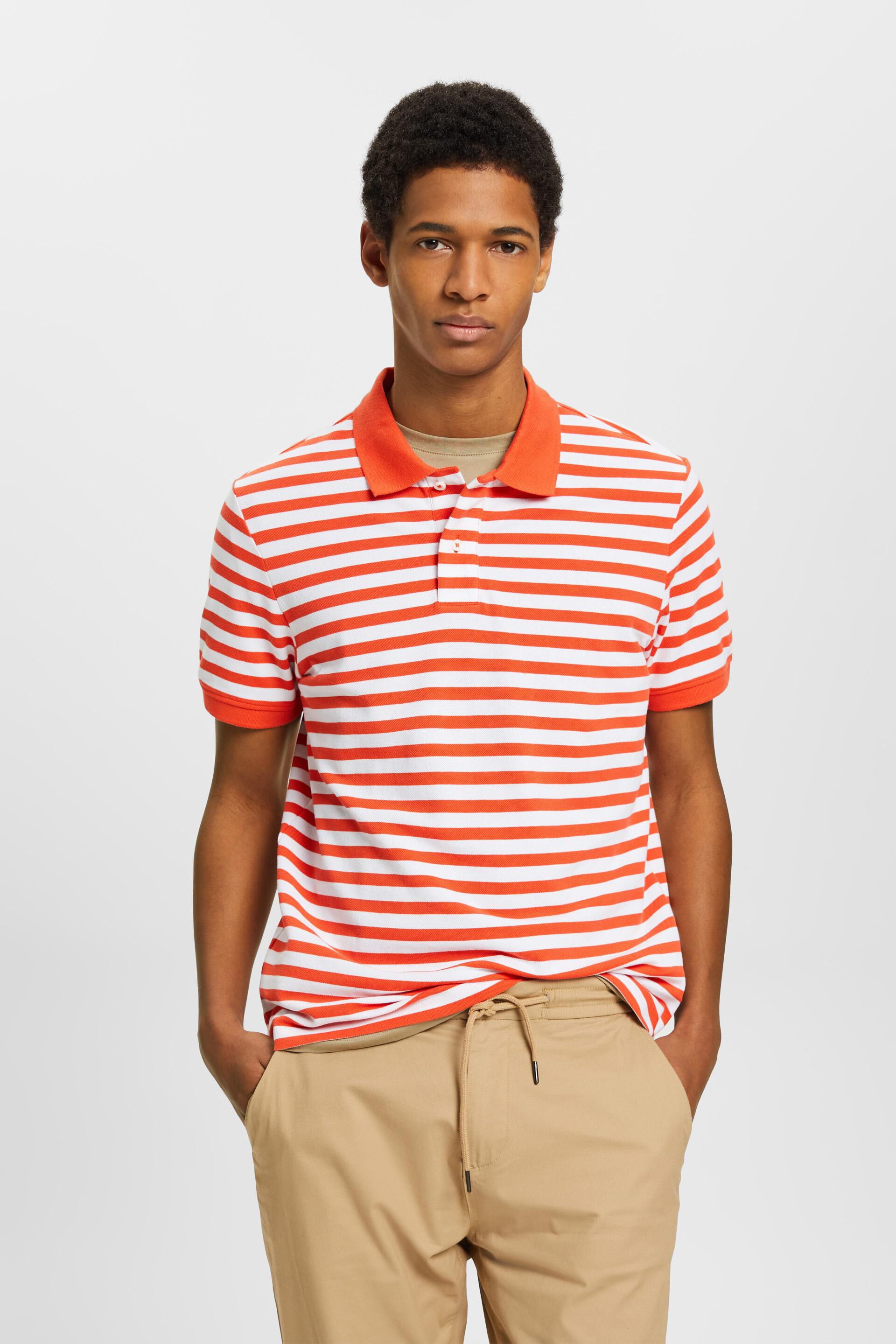 Polo rayé coupe Slim Fit