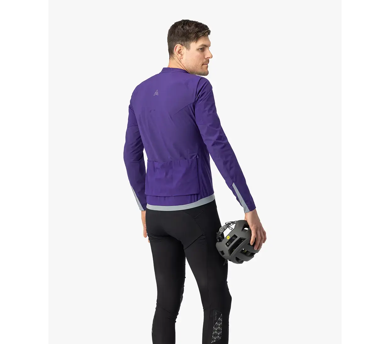 7mesh S2S Fietsshirt Lange Mouwen Paars Heren