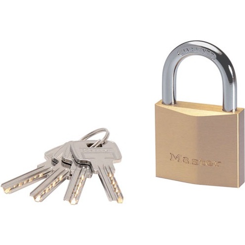 Cadenas à clé en laiton Master Lock - largeur 50 mm