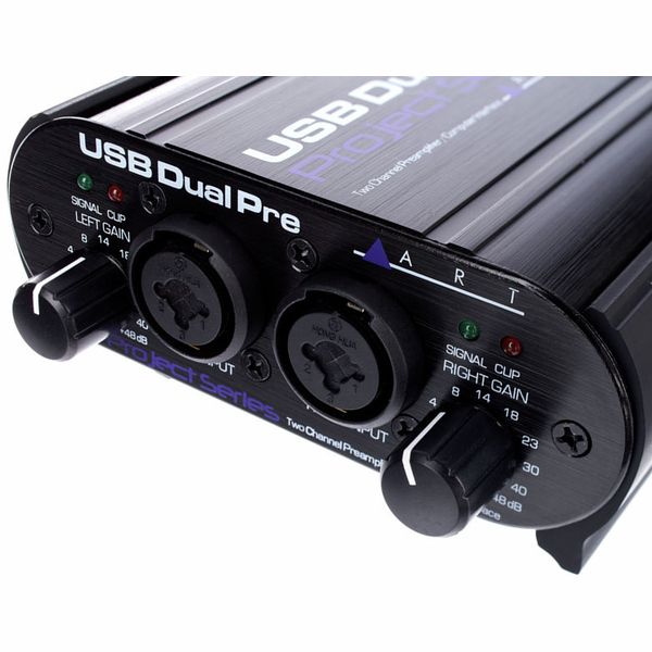 ART Dual Pre USB Mic-Preamp