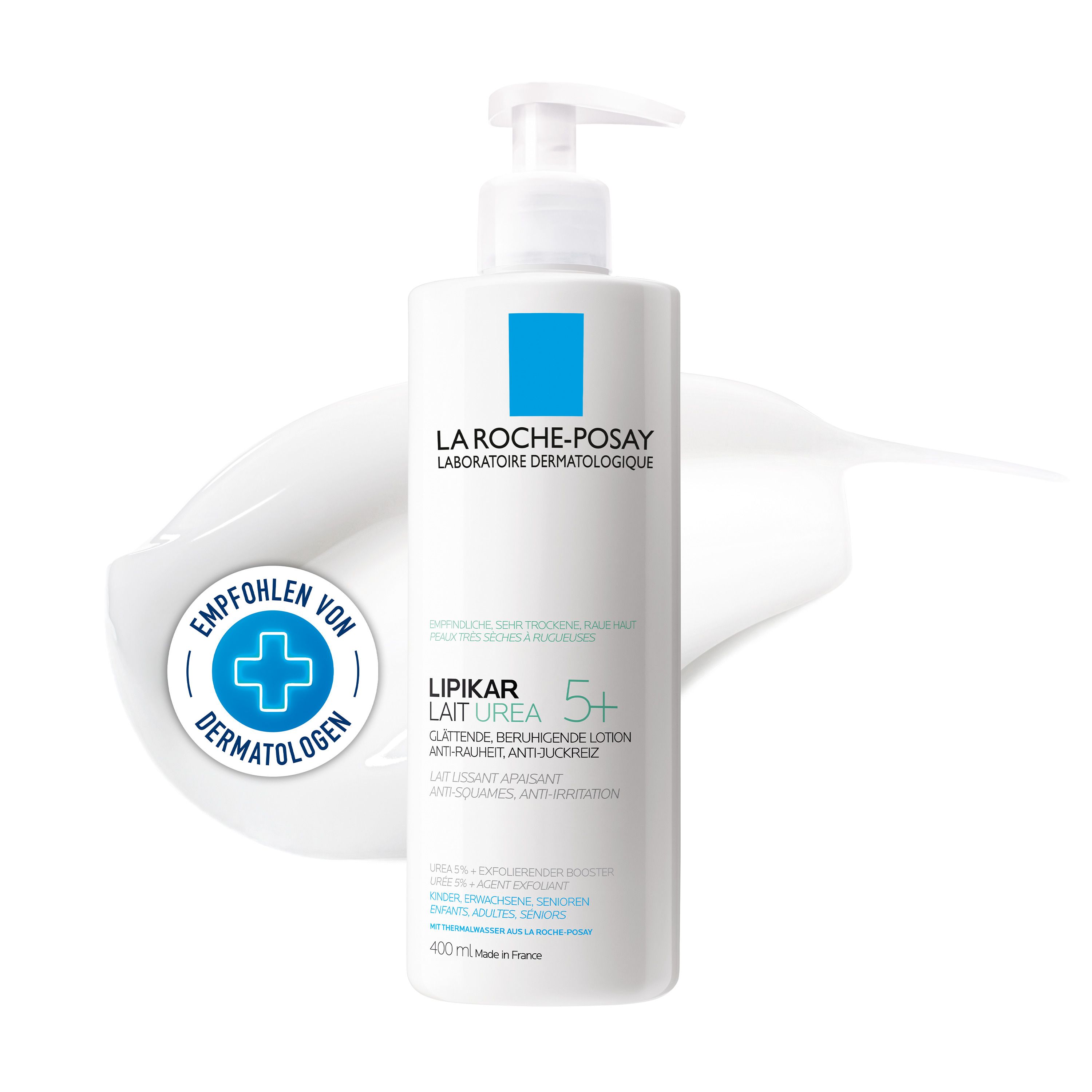 La Roche Posay Lipikar Lait Urea 5+ + La Roche Posay Lipikar Huil Lavant 100ml GRATIS