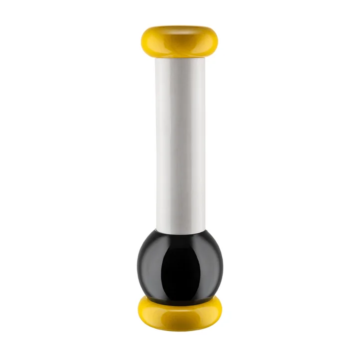 Alessi - Pfeffermühle MP0210 1, gelb / schwarz / weiss