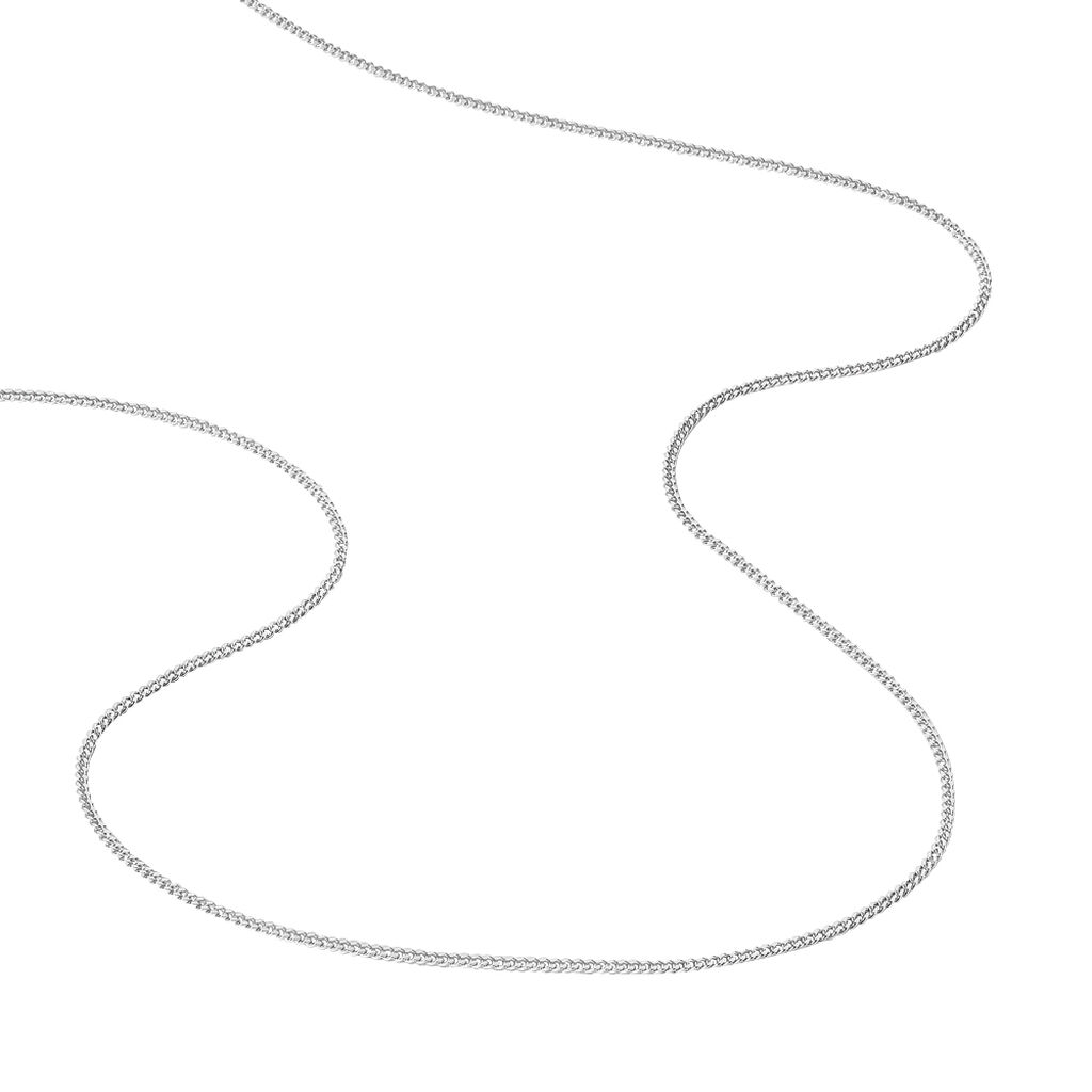 Chaîne Imad Maille Gourmette Or Blanc