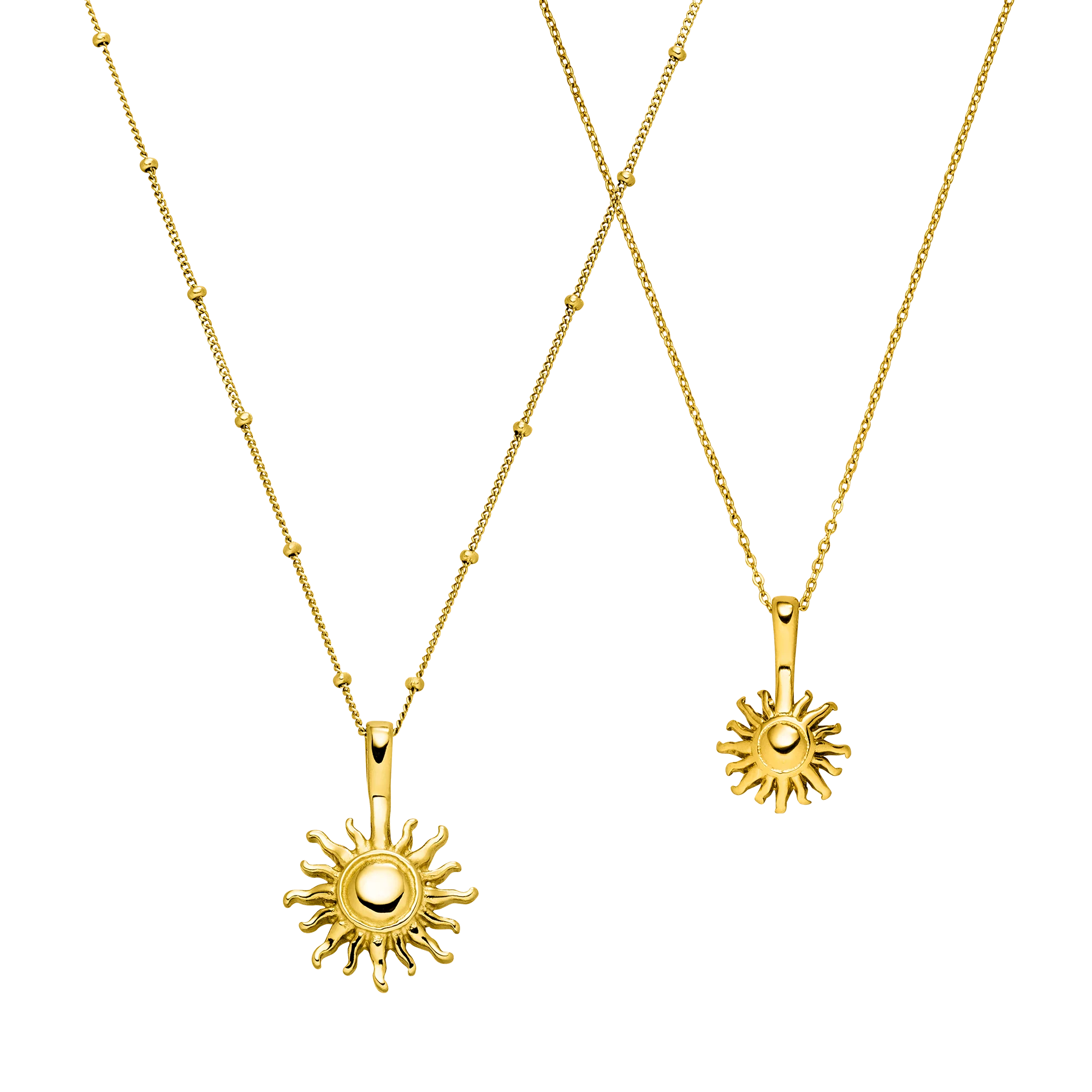 Sun Mutter-Tochter Ketten-Set