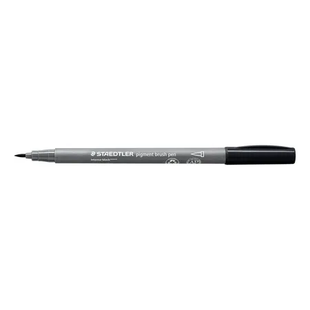 STAEDTLER® pigment brush pen 371 intensiv schwarz