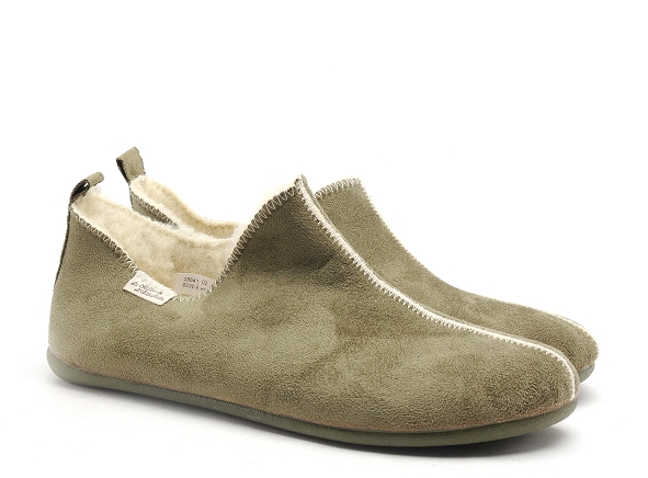La maison de l espadrille chaussons homme 6030 6 hom kaki