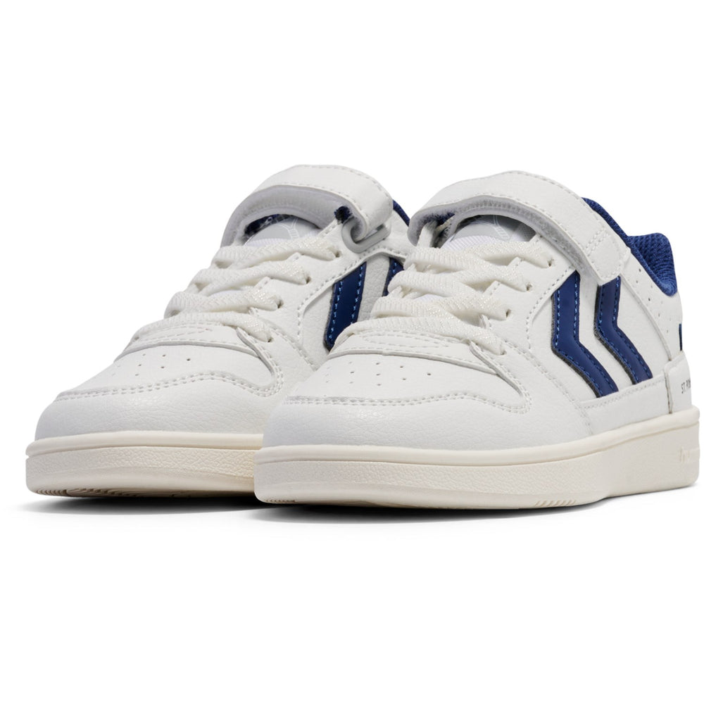 Køb Hummel White/Blue St Power Play Jr Sneakers
