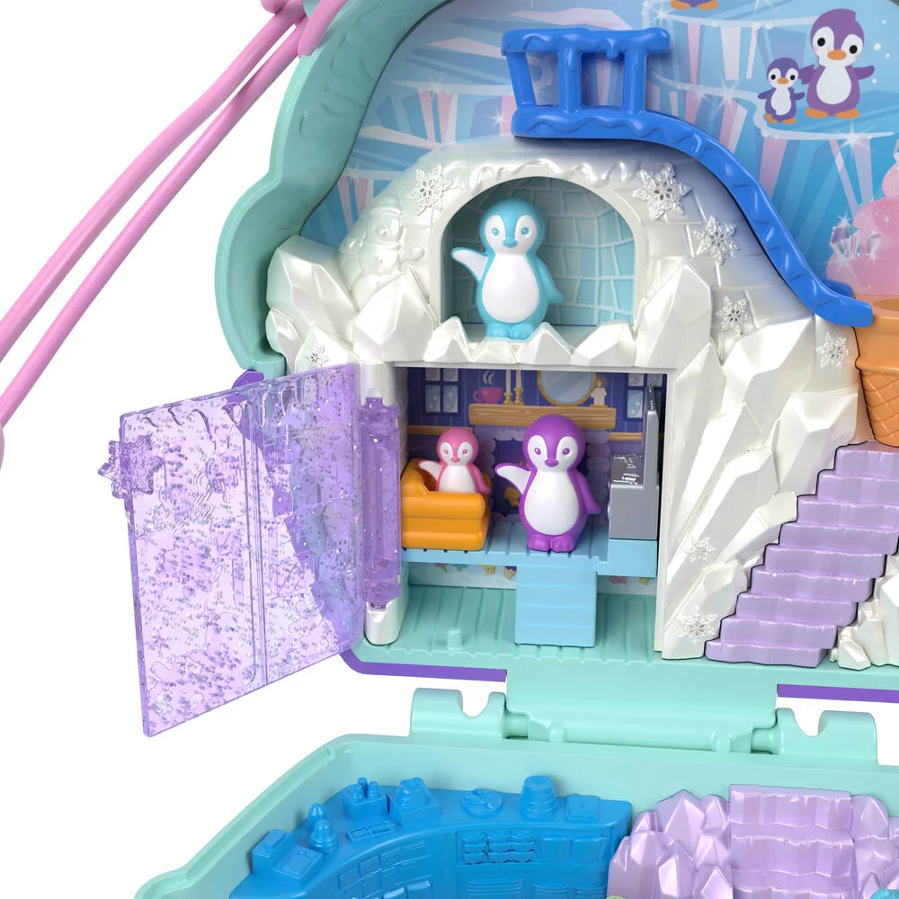 POLLY POCKET - COFFRET MANCHOT A LA NEIGE