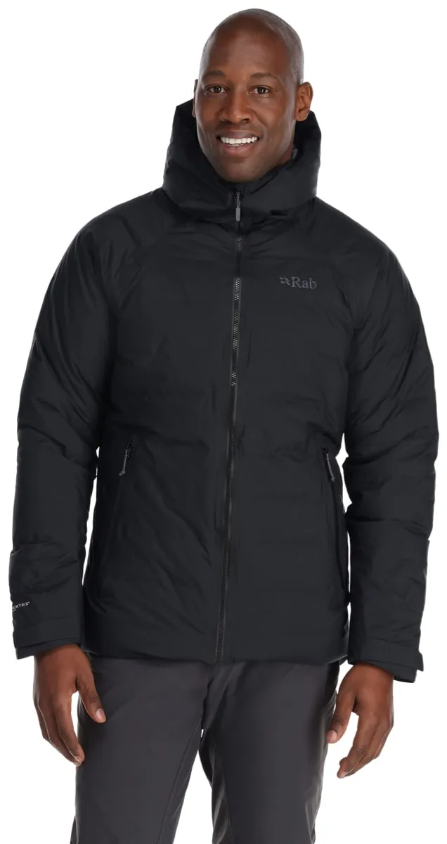 Rab Men's Valiance Waterproof Down Jacket Black