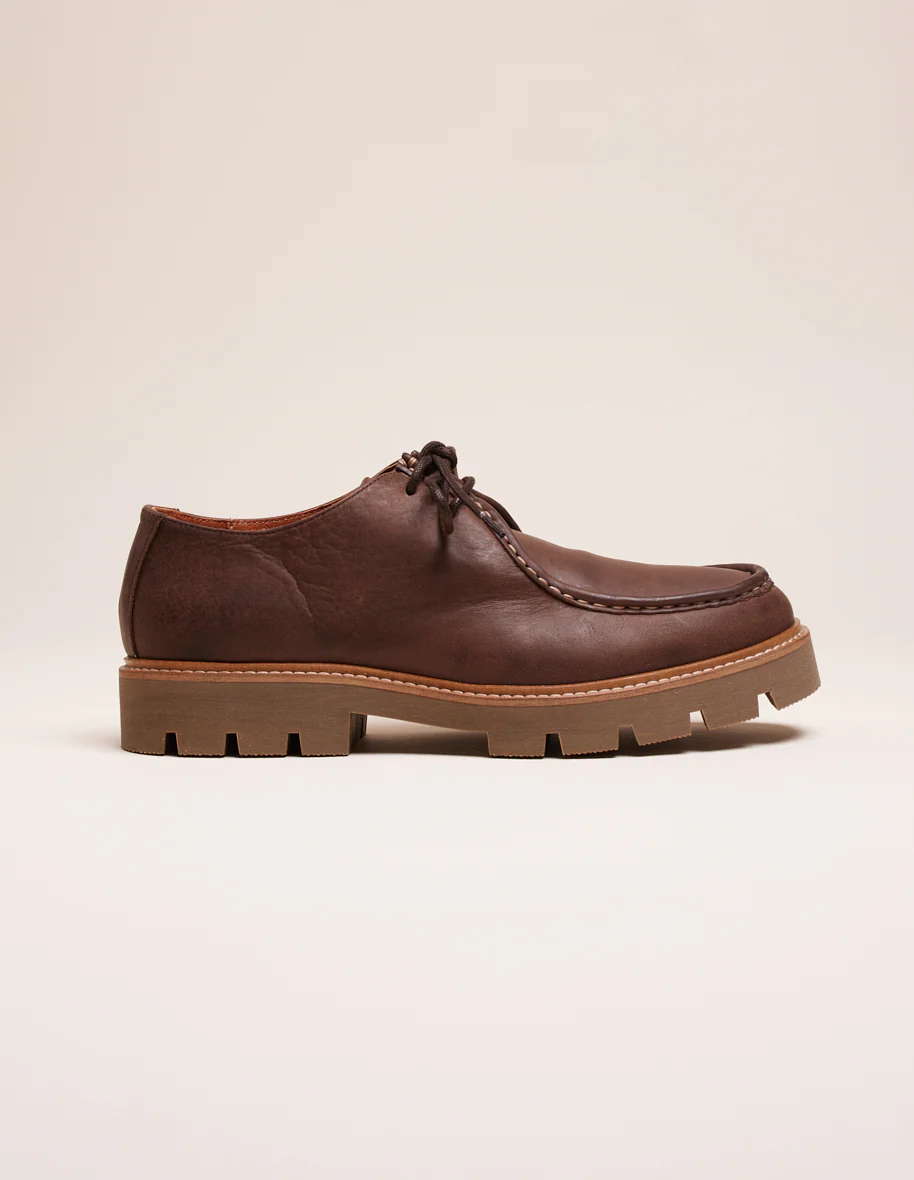 Derbies Gontran - Pull-up marron