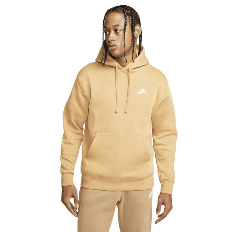 Nike club fleece hoodie Elemental gold/elemental gold/
