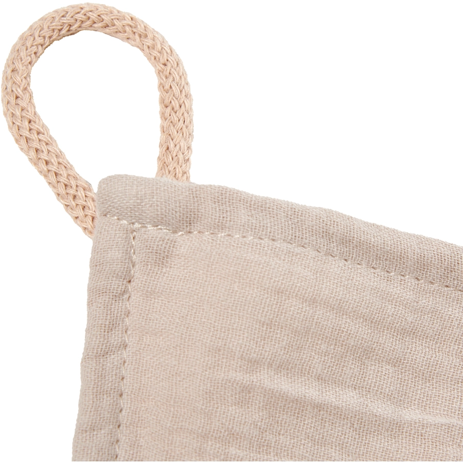 Nordic Coast Company Kuscheltuch Musselin Igel Sand