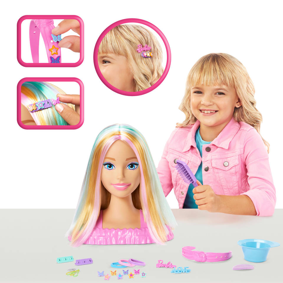 Barbie kappop + accessoires