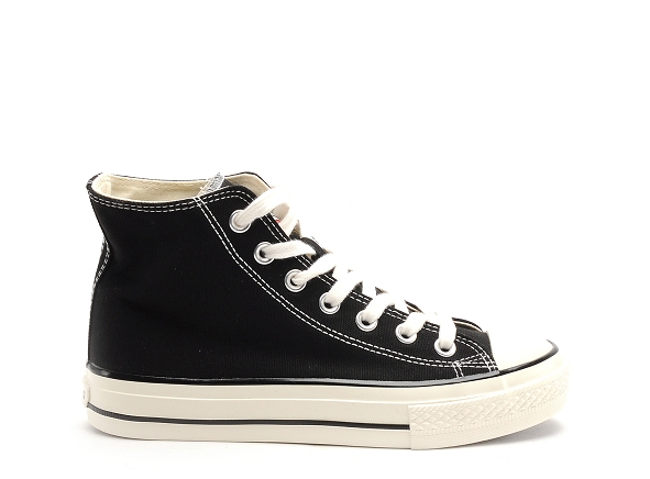 Victoria boots bottine femme 1057101 tribu brillo botin lona noir