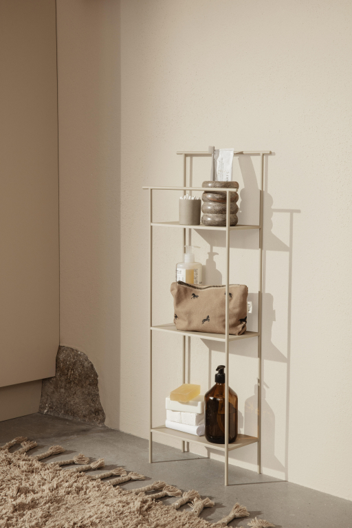 Ferm Living Amass vloerkleed 140x140 Off White