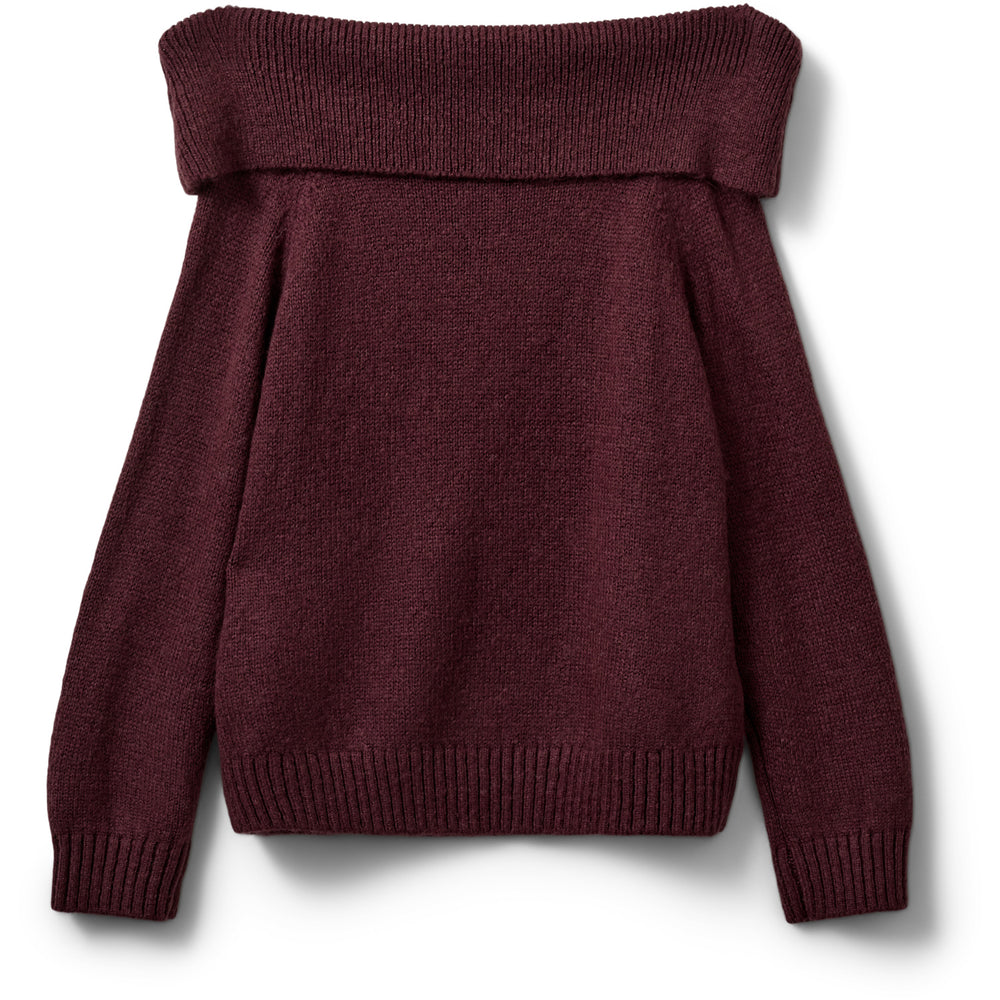 Køb Sofie Schnoor Plum SawaSY Strikbluse