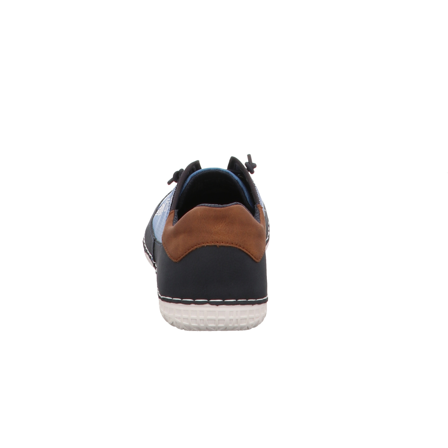 Bugatti Schnürhalbschuh blau
