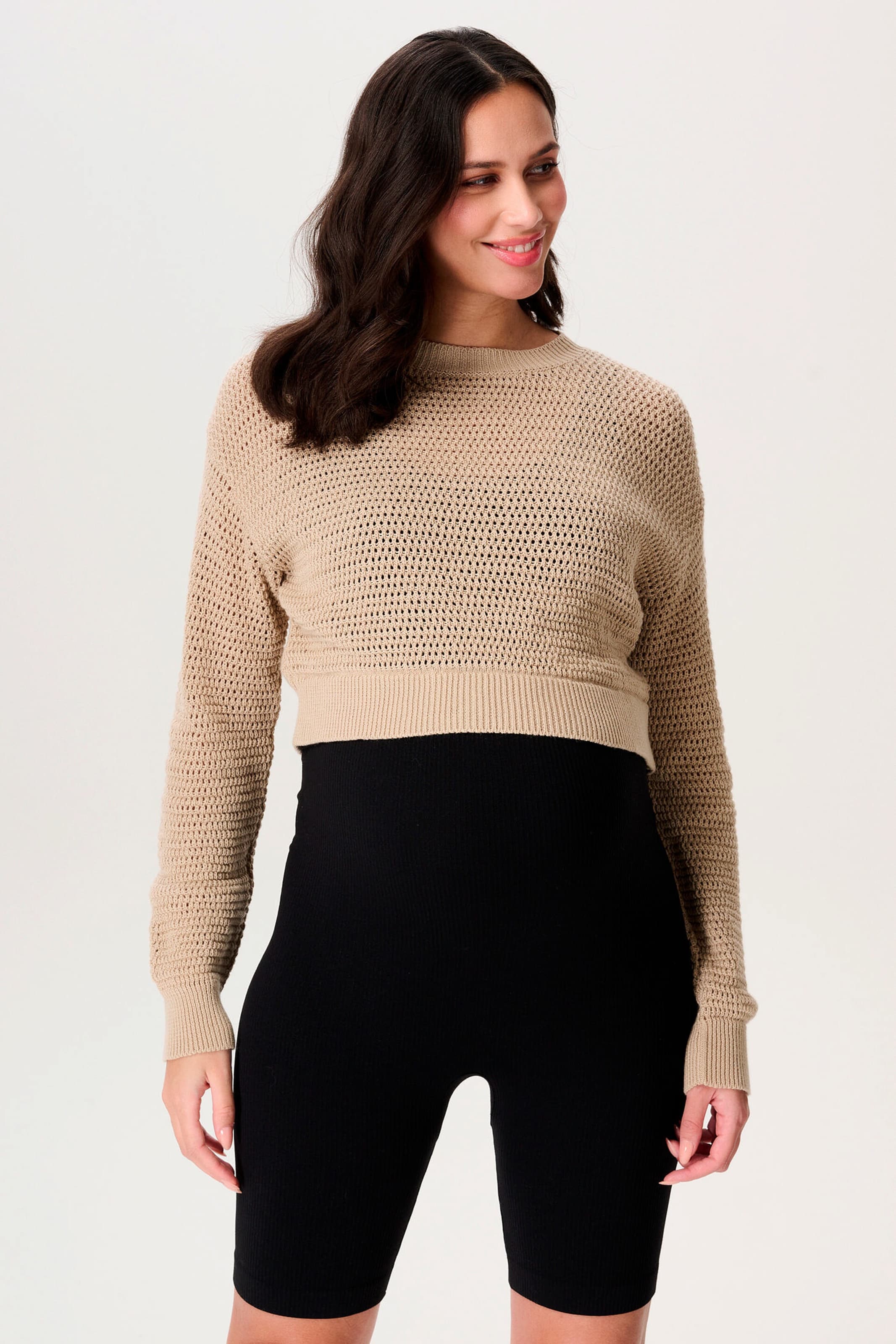 Noppies Maternity Pullover Pablo White Pepper