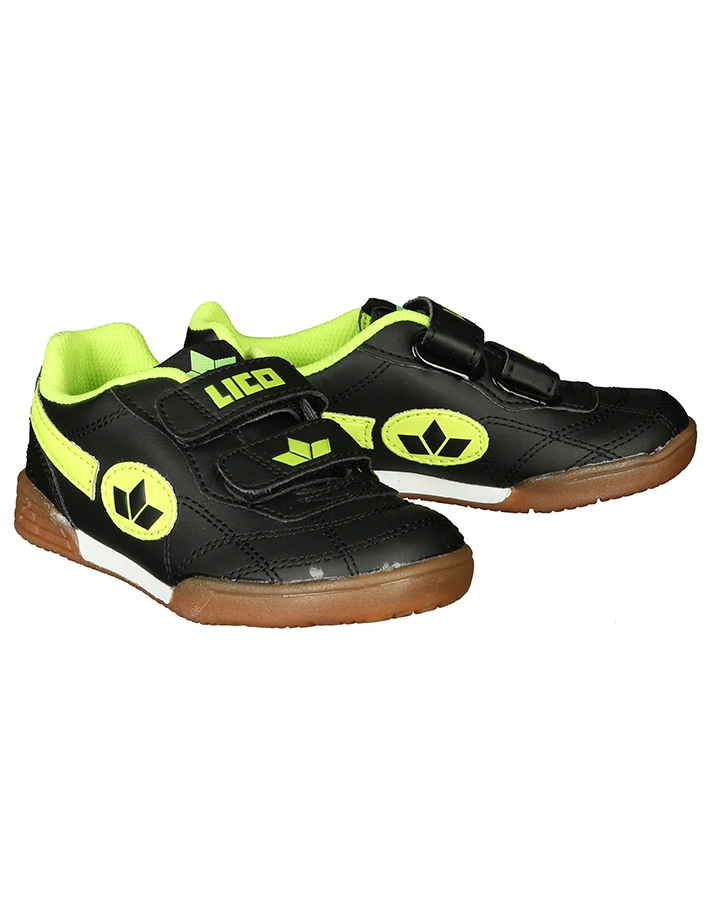 Klett-Sportschuhe BERNIE V in schwarz/lemon