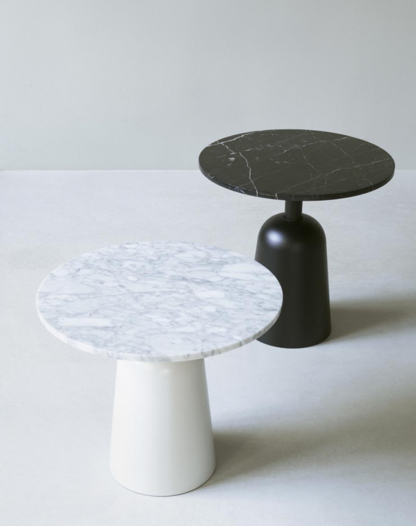 Normann Copenhagen Turn Table Marble bijzettafel black