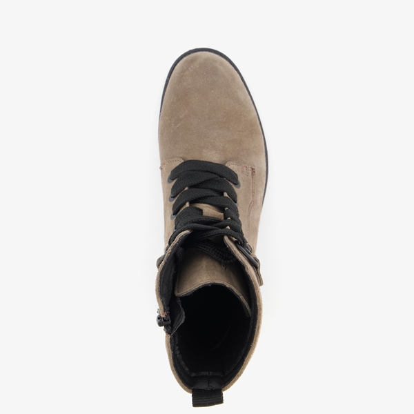Hush Puppies suede dames veterboots