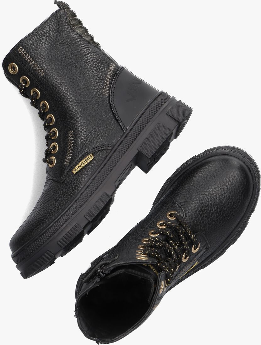 VINGINO zwarte vingino veterboots jennifer