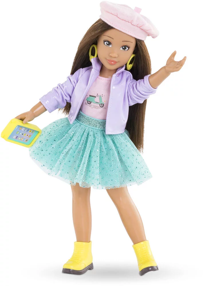 COROLLE GIRLS - POUPEE COFFRET LUNA FASHION WEEK MILAN - 28CM