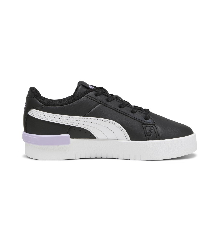 Tênis Puma Jada de couro, preto
