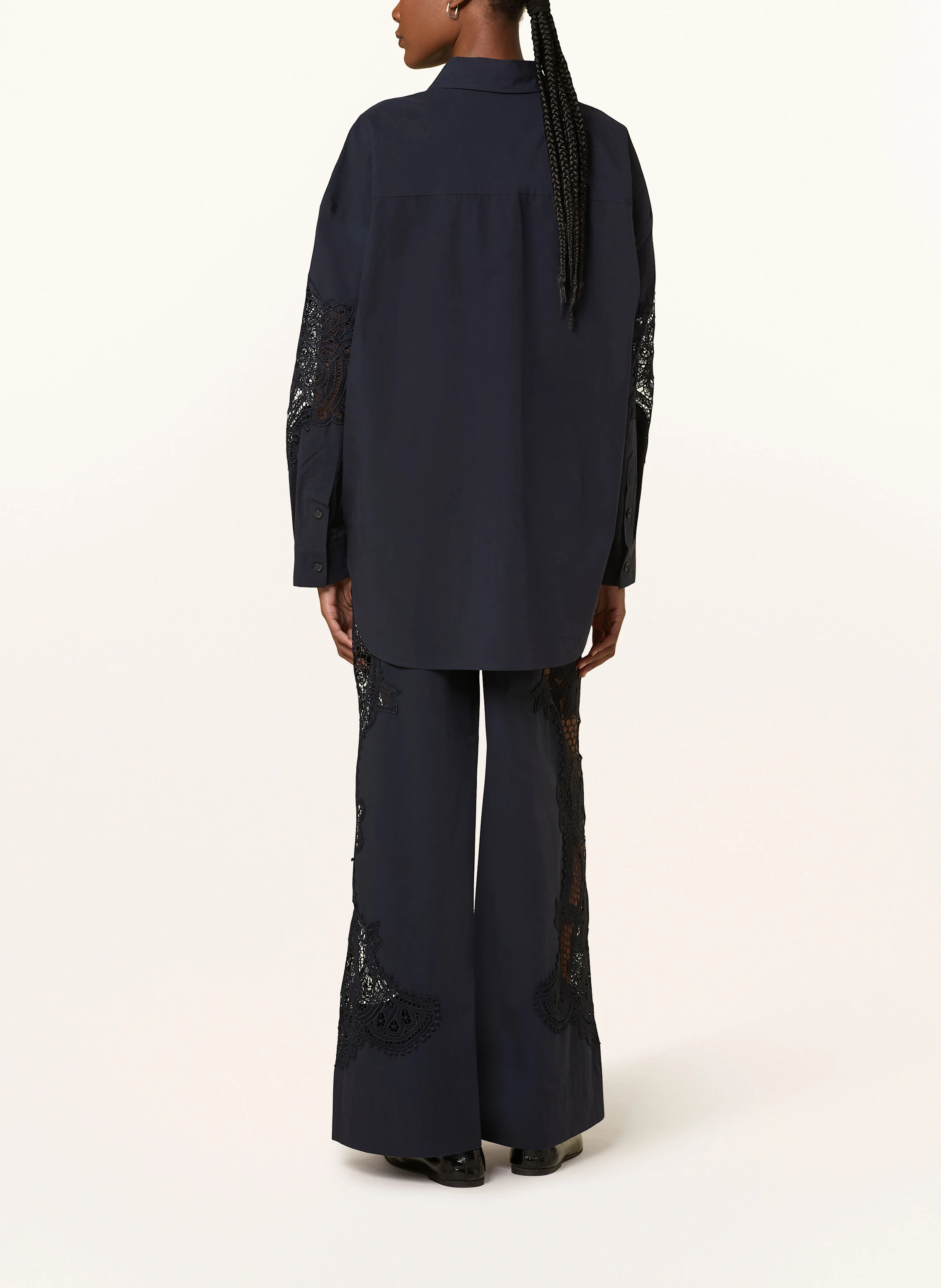 ESSENTIEL ANTWERP Marlenehose HACE mit Spitze