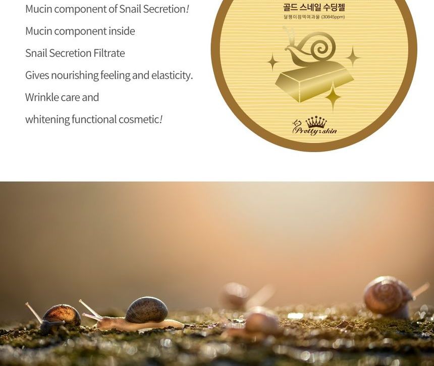 Mooie huid - Gold Snail Soothing Gel