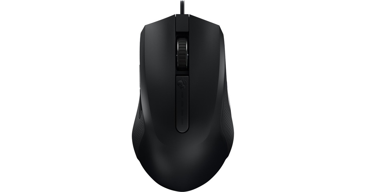 CHERRYMC 2.1 gaming muis  (Zwart, 1,000 - 5,000 DPI, RGB led)