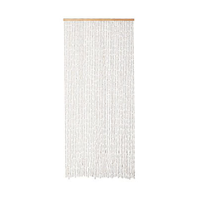 Rideau de porte torsades de maïs midi l.90 x H.200 cm