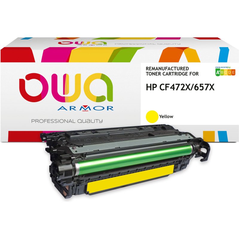 Toner remanufacturé OWA - haute capacité - pour HP CF471X