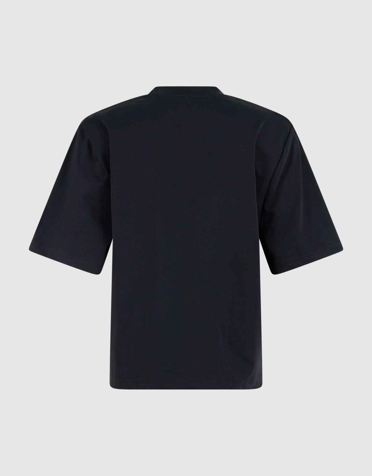 Padded T-shirt Zwart