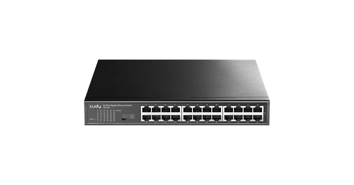 Cudy24-Port Gigabit Metal Switch  (Zwart)