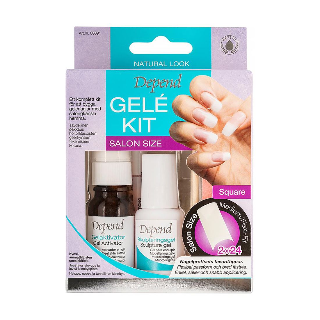 Gelekit Salon Size