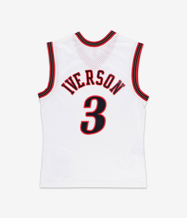 Mitchell&Ness Philadelphia 76er Allen Iverson Tank-Top (white white)
