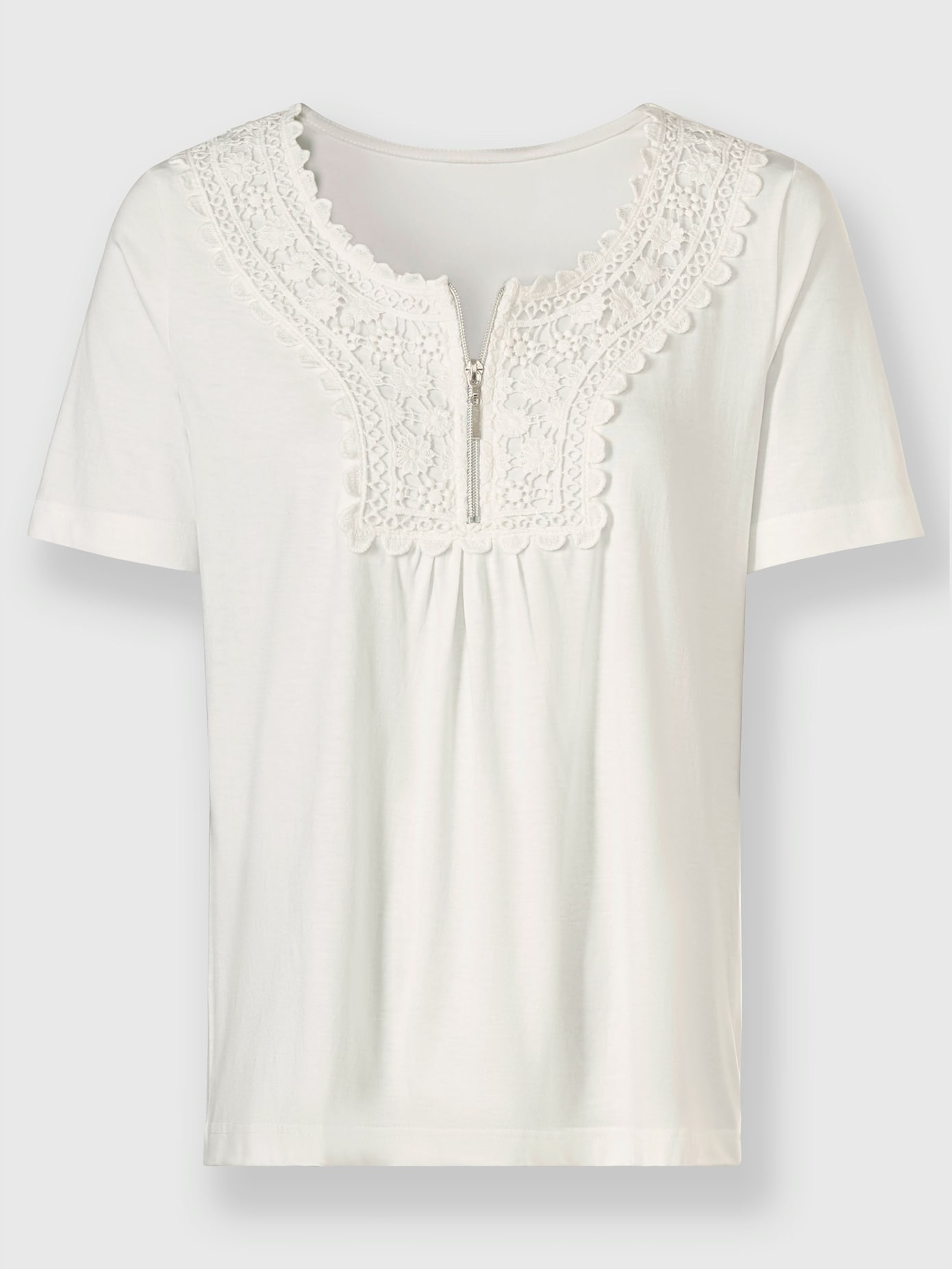 T-shirt à manches courtes superbe broderie
