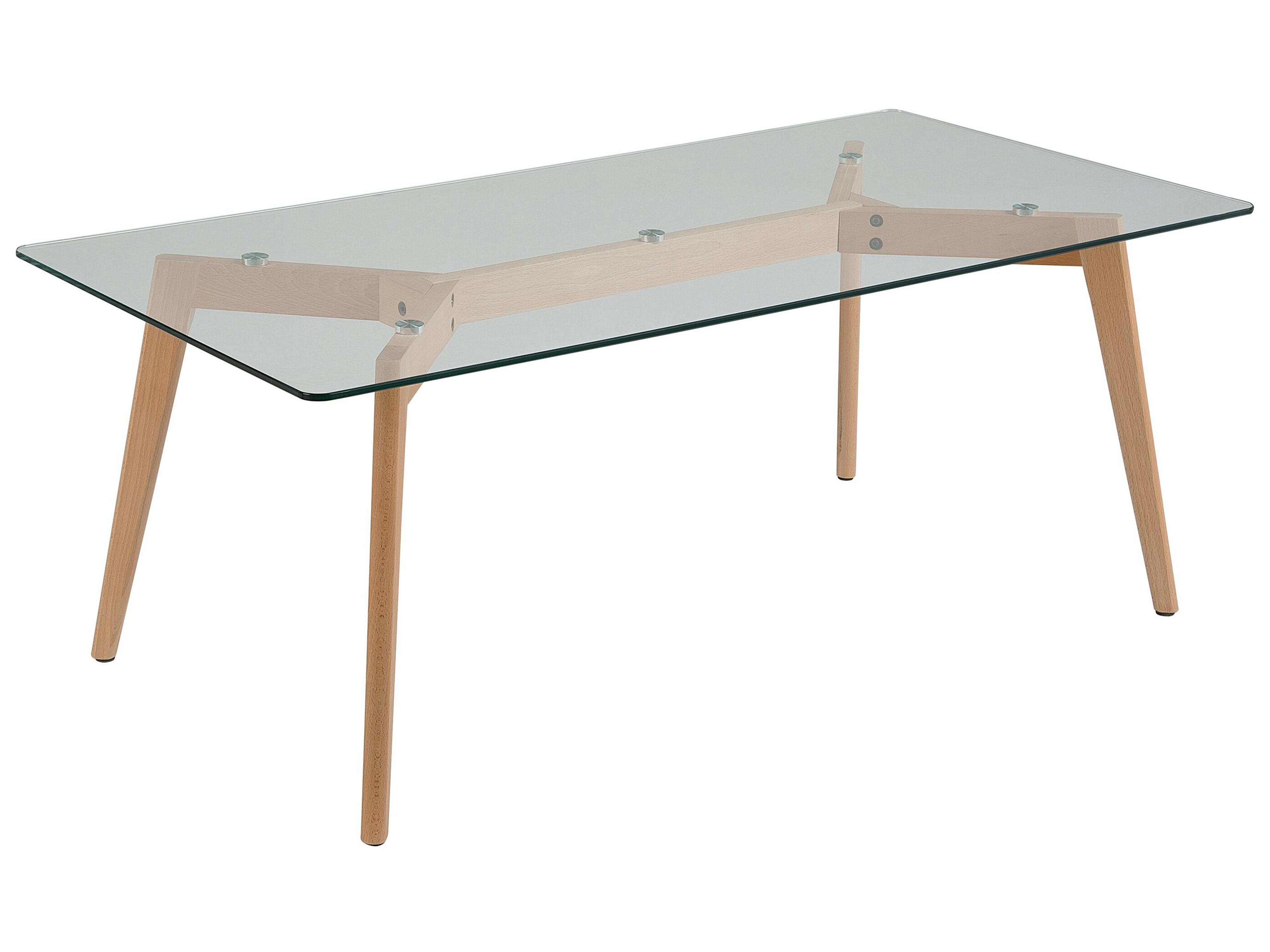 Salontafel HUDSON Glas Transparant
