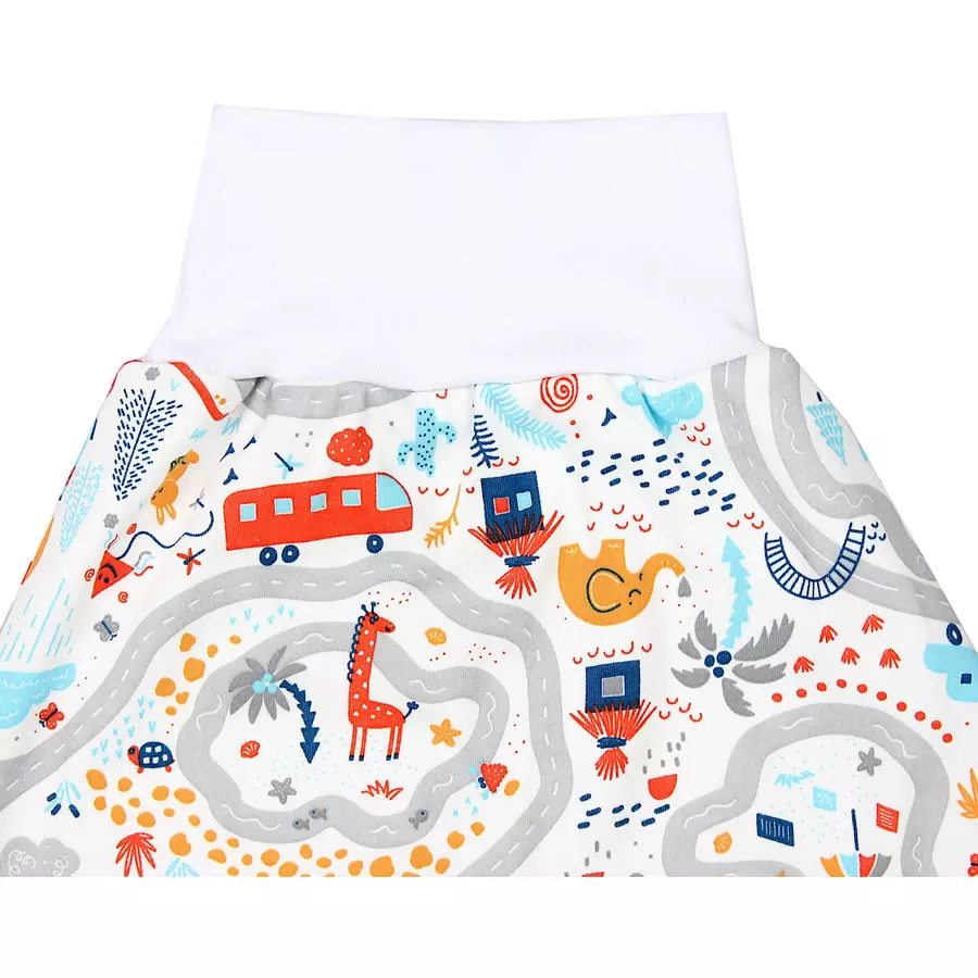 TupTam Baby Strampelsack mit breitem Bund Unwattiert weiß Modell 1