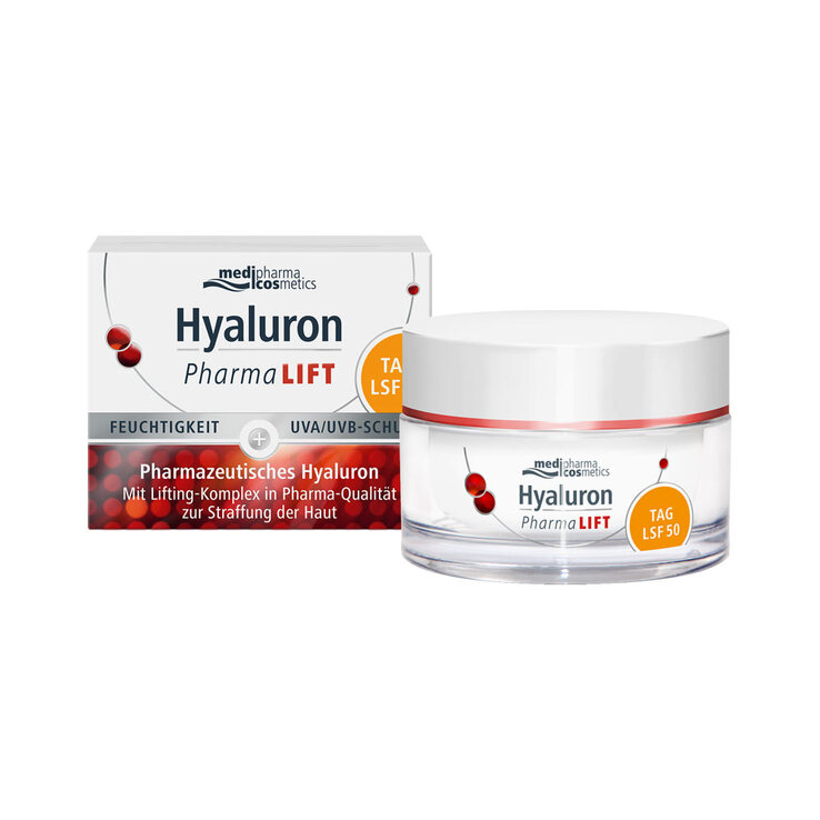 Hyaluron Pharmalift Tag Creme LSF 50, 50 ml