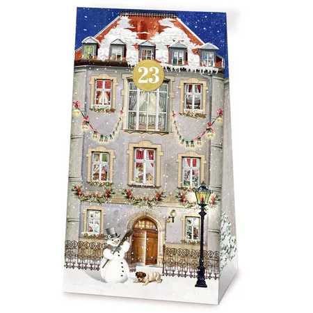 Coppenrath Verlag Nostalgische Weihnachtsstadt - 24 Adventskal.-Tüten (Behr)
