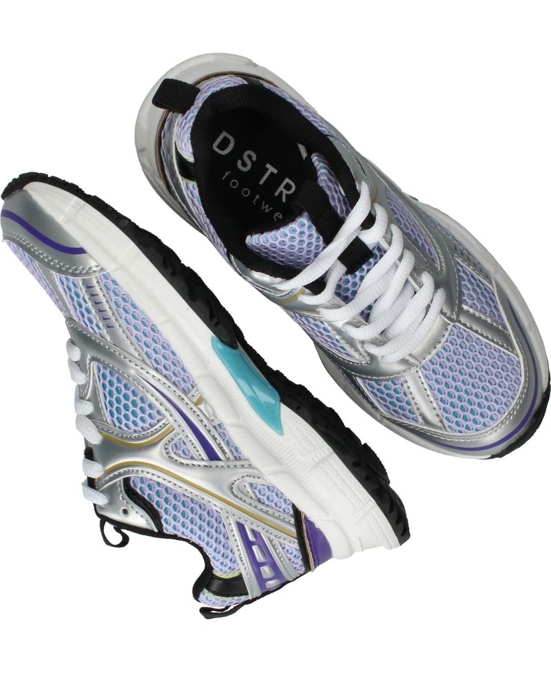 DSTRCT Sneakers Paars Meisjes