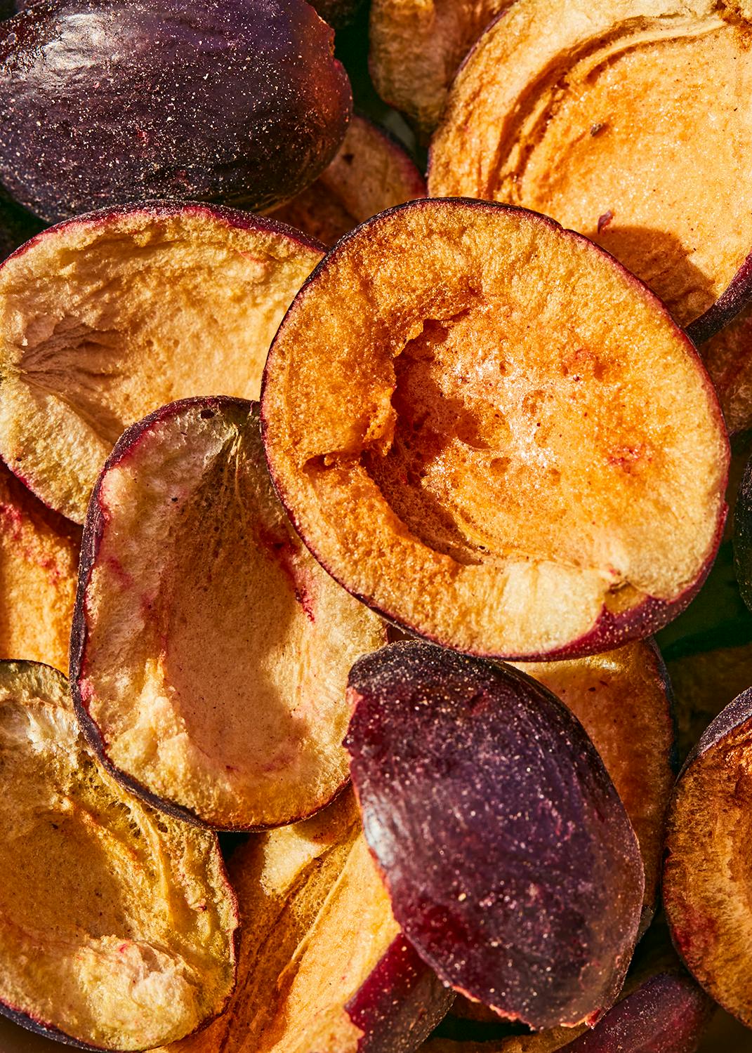 Gefriergetrocknete Pflaumenhälften 350 g