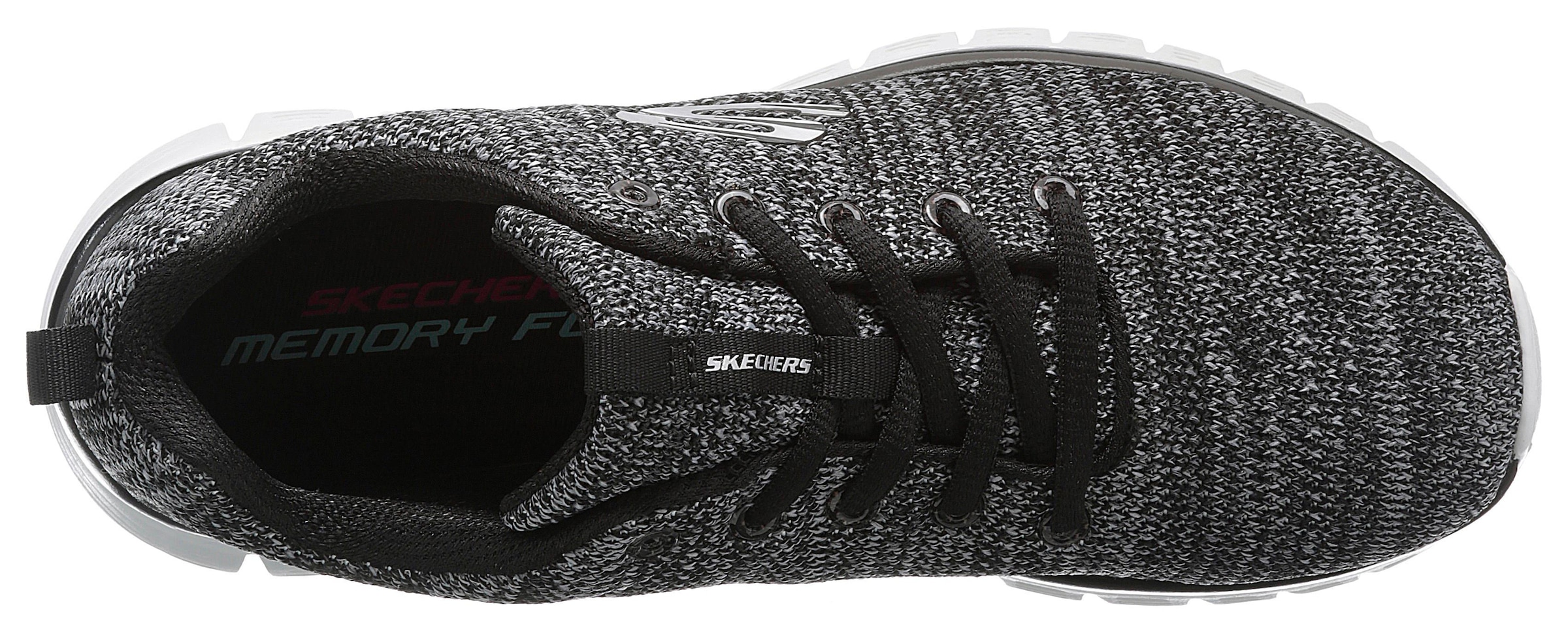 Skechers Sneaker »Graceful - Twisted Fortune«  Freizeitschuh, Halbschuh, Schnürschuh mit Memory Foam