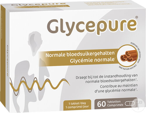 GlycePure Glycémie 60 Comprimés