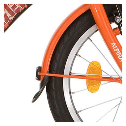 Alpina Garde-boue set 16 orange ensoleillé