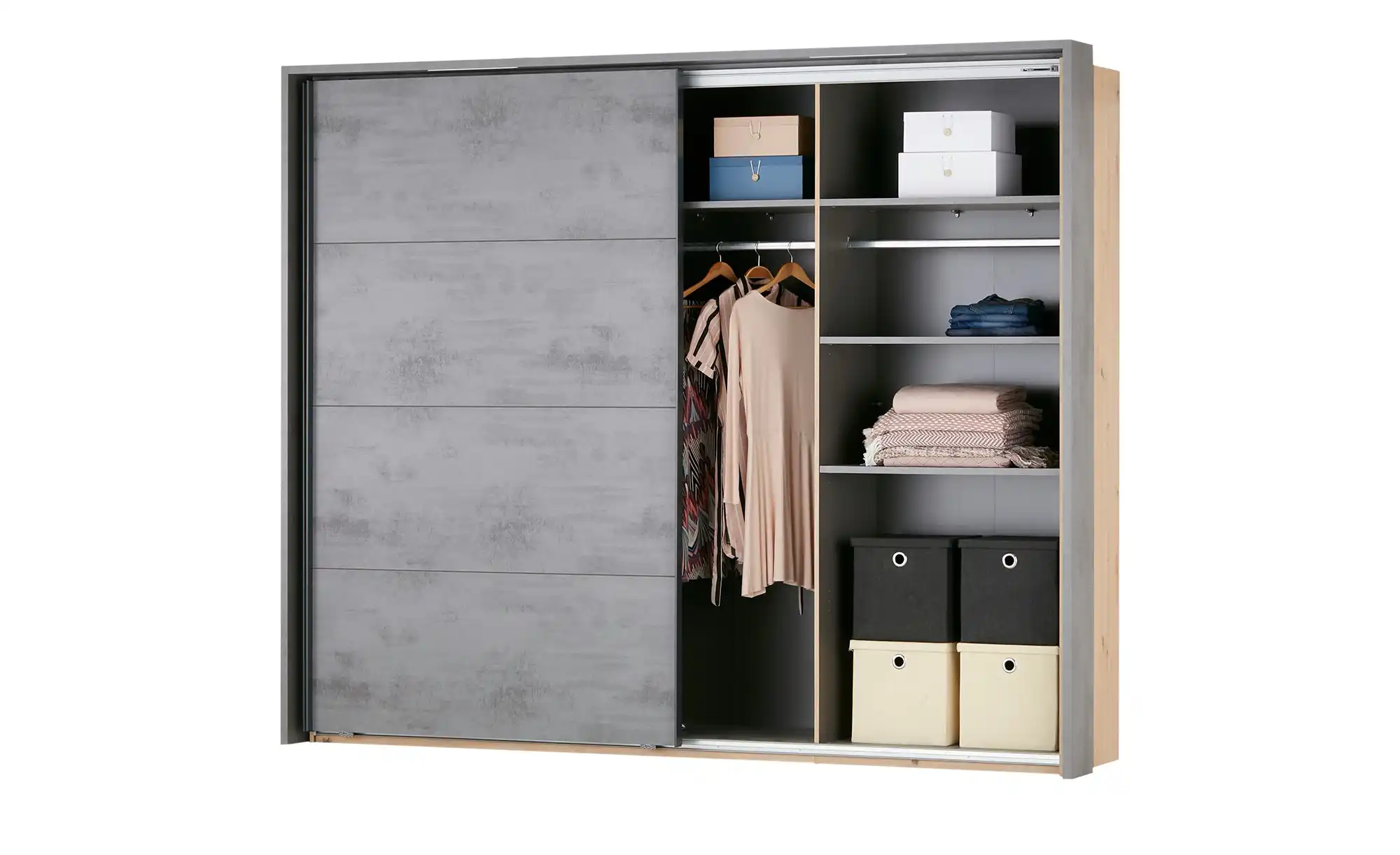 Schwebetürenschrank, 2-türig Corris