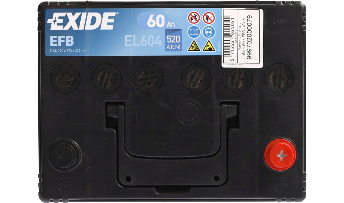 Batteri 12V 60Ah
